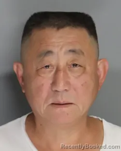 Mugshot of Ming Liang booked in Aiken County, South Carolina on August 21, 2026