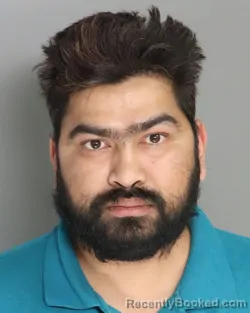 Mugshot of Rajatkumar Patel booked in Aiken County, South Carolina on August 21, 2026