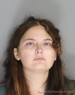 Mugshot of Emily Fischer booked in Aiken County, South Carolina on August 24, 2026