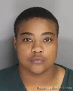 Mugshot of Brianna Hughes booked in Aiken County, South Carolina on August 27, 2026