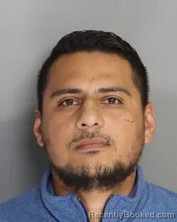 Mugshot of Oscar Paz Bonilla booked in Aiken County, South Carolina on August 28, 2026