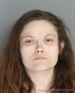 Mugshot of Cindy Beard booked in Aiken County, South Carolina on August 29, 2026