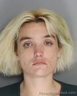Mugshot of Kaitlyn Boyce booked in Aiken County, South Carolina on August 31, 2026