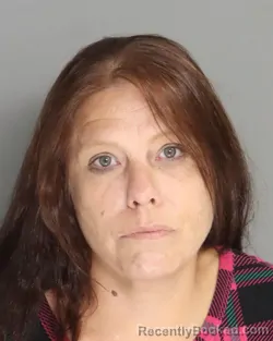 Mugshot of Katherine Stutts booked in Aiken County, South Carolina on September 7, 2026