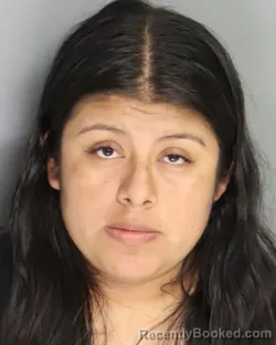 Mugshot of Mairani Monjaraz Monjaraz booked in Aiken County, South Carolina on October 25, 2026