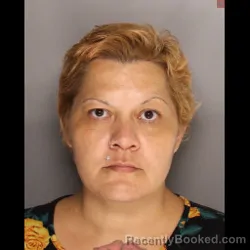 Mugshot of ANNA M CASTELLANOS booked in Northampton County, Pennsylvania on July 11, 2026