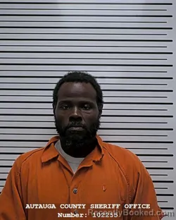 Mugshot of Dominique Shauntez Johnson booked in Autauga County, Alabama on September 1, 2026
