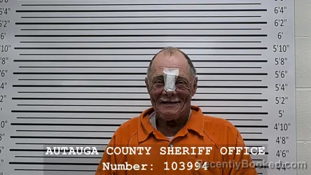 Mugshot of RUSSELL LAMAR SMITH booked in Autauga County, Alabama on July 11, 2026