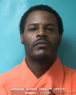 Mugshot of ANTONIO JERRELL JONES booked in Autauga County, Alabama on April 2, 2026