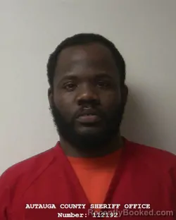 Mugshot of STANLEY DEVONTA MOSELEY booked in Autauga County, Alabama on May 15, 2026