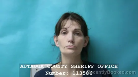 Mugshot of TERRA AMANDA REEDY booked in Autauga County, Alabama on March 26, 2026