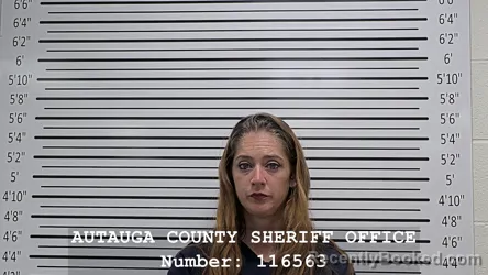 Mugshot of Rebecca Lynn Mclaren booked in Autauga County, Alabama on September 12, 2026