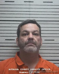 Mugshot of KRISTOPHER SEAN SMEDLEY booked in Autauga County, Alabama on June 2, 2026