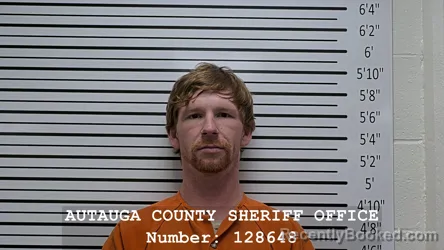 Mugshot of CHRISTOPHER TREY LOVELADY booked in Autauga County, Alabama on June 23, 2026