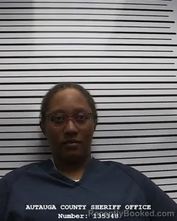 Mugshot of ALEAH KAPRI JACKSON booked in Autauga County, Alabama on April 29, 2026