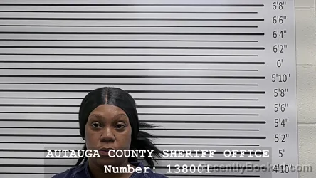 Mugshot of LEONA J REESE booked in Autauga County, Alabama on July 24, 2026