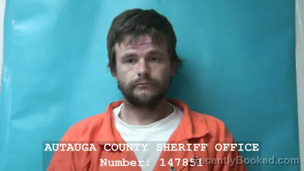 Mugshot of TORRE SCOTT BENNETT booked in Autauga County, Alabama on March 10, 2026