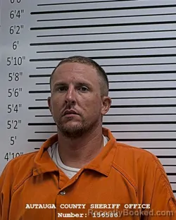 Mugshot of PATRICK RYAN LEWIS booked in Autauga County, Alabama on July 16, 2026