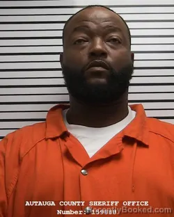 Mugshot of FRANKLIN RASHARD ROBINSON booked in Autauga County, Alabama on April 11, 2026