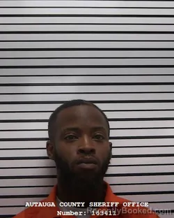 Mugshot of XAVIER DEVONTAE SMITH booked in Autauga County, Alabama on April 12, 2026