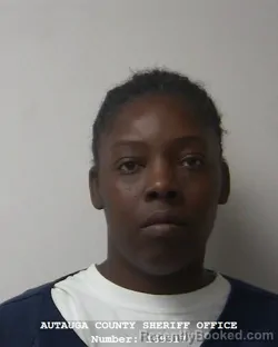 Mugshot of VECORIA ANN HOLLOWAY booked in Autauga County, Alabama on March 21, 2026