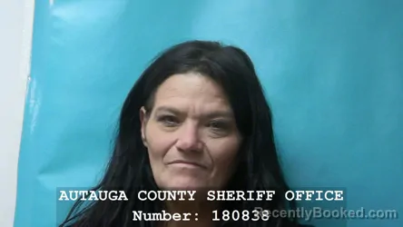 Mugshot of ANGELA M THOMAS booked in Autauga County, Alabama on March 20, 2026