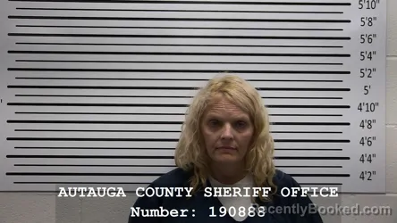 Mugshot of KRISTY LYNN TODD booked in Autauga County, Alabama on June 1, 2026