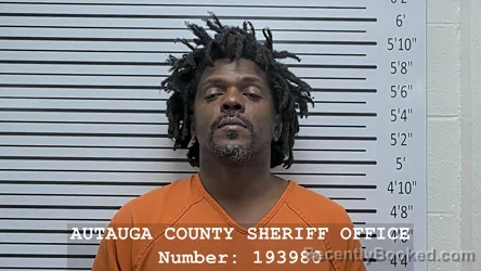 Mugshot of CEDRICK DWAYNE GRANDISON booked in Autauga County, Alabama on June 23, 2026