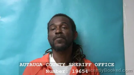 Mugshot of TONY ORLANDO MOSELY booked in Autauga County, Alabama on March 7, 2026