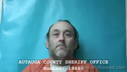 Mugshot of CHARLES MANN booked in Autauga County, Alabama on April 3, 2026