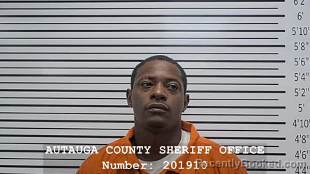 Mugshot of TED BRUCE GOODSON booked in Autauga County, Alabama on July 8, 2026