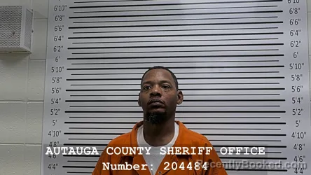 Mugshot of Anthony D'angelo Ervin booked in Autauga County, Alabama on October 6, 2026