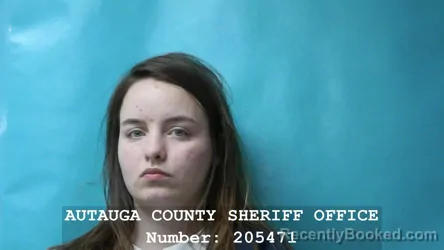 Mugshot of LEISA SAVANNAH JO DENNIS booked in Autauga County, Alabama on March 31, 2026