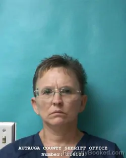 Mugshot of BRENDA RENAYE LYTSELL booked in Autauga County, Alabama on March 24, 2026