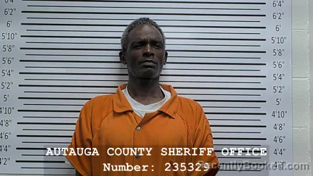 Mugshot of LOREZO MARZELL DANIELS booked in Autauga County, Alabama on June 13, 2026
