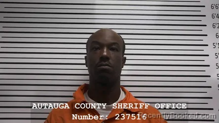 Mugshot of STEPHYNOL JAMAL BROOKS booked in Autauga County, Alabama on April 30, 2026