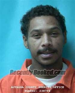 Mugshot of Emmanuel Jacoby Mccloud booked in Autauga County, Alabama on August 15, 2026