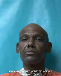 Mugshot of LARRY DIOR COOK booked in Autauga County, Alabama on March 31, 2026