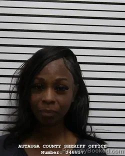 Mugshot of ABRAXAS LAQUANDRA BARNES booked in Autauga County, Alabama on May 24, 2026
