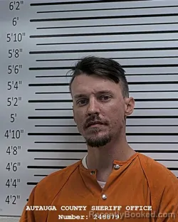 Mugshot of NOAH JOSHUA BISHOP booked in Autauga County, Alabama on July 16, 2026