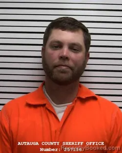 Mugshot of SETH THOMAS WHITFIELD booked in Autauga County, Alabama on May 19, 2026