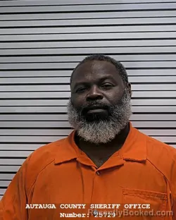 Mugshot of JEFFREY MARTEZ REESE booked in Autauga County, Alabama on July 24, 2026