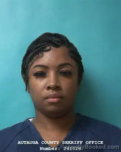 Booking photo from Autauga County, Alabama