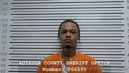 Mugshot of TYJUAN JEROME JENKINS booked in Autauga County, Alabama on July 19, 2026