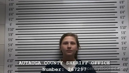 Mugshot of SIERRA JEAN SAYERS booked in Autauga County, Alabama on May 31, 2026