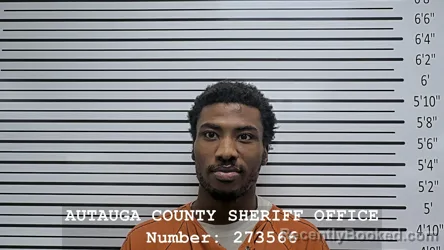 Mugshot of Tobias Dennis Golson-Smith booked in Autauga County, Alabama on October 27, 2026
