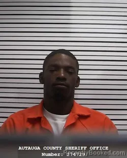 Mugshot of TRAVON NORWOOD booked in Autauga County, Alabama on April 24, 2026