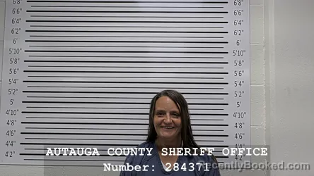 Mugshot of KIMBERLEY NICOLE HAHN booked in Autauga County, Alabama on August 5, 2026