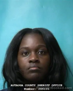 Mugshot of SHAKEIM AKEIBA KNIGHT booked in Autauga County, Alabama on March 29, 2026