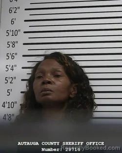 Mugshot of CELESTRIAL ANDROME BREN booked in Autauga County, Alabama on April 23, 2026